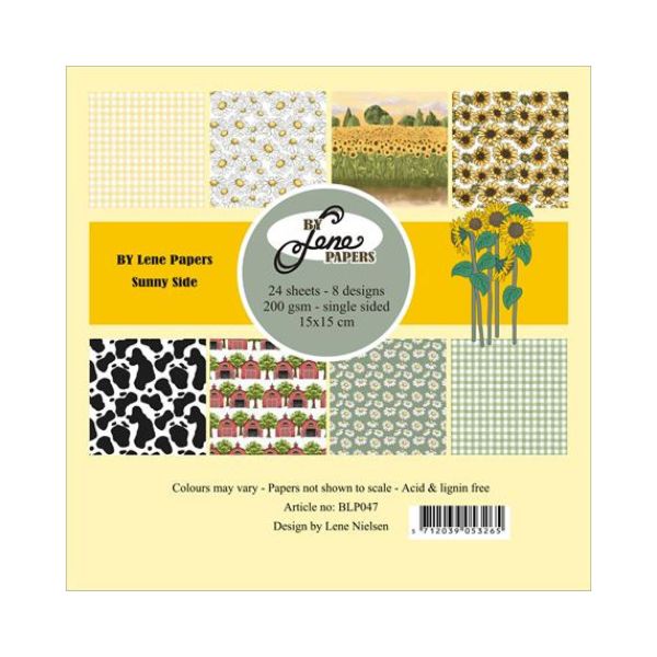 By Lene Paperpad 15x15 “Sunny Side" BLP047