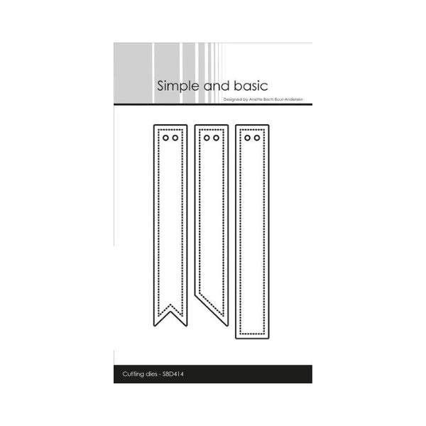 Simple and Basic die "Tall Tags - Slim" SBD414