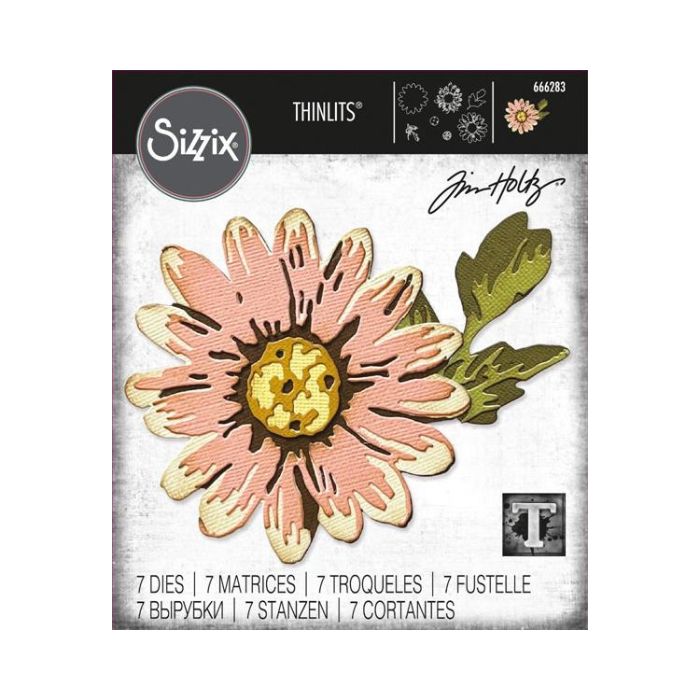 Sizzix/Tim Holtz Thinlits Die "Blossom"
