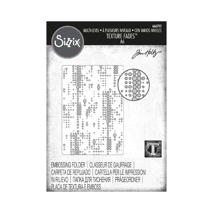 Sizzix/Tim Holtz Multi-Level Embossingfolder "Dotted"