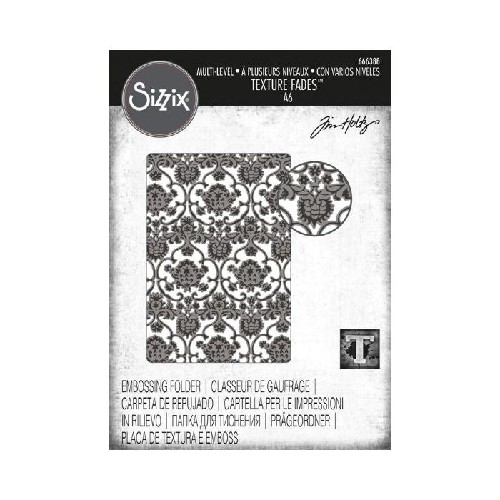 Sizzix/Tim Holtz Multi-Level Embossingfolder "Tapestry"