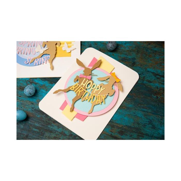Sizzix/Tim Holtz Thinlits Die "Vault - Hippity Hop"