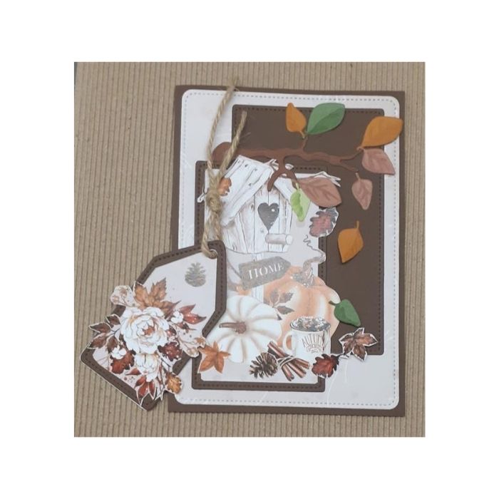 By Lene dies "Rectangle Frame w/Tag" BLD1512