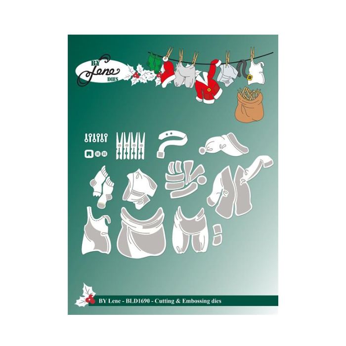 By Lene Dies "Santa's Laundry" BLD1690
