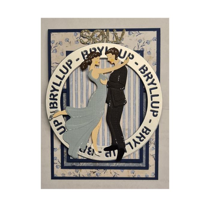 By Lene Dies Lene Dies "Bryllup ramme" BLD1748