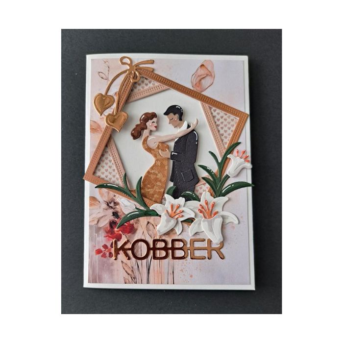 By Lene Dies Lene Dies "Wedding Couple" BLD1749