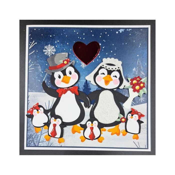 By Lene dies "Happy Penguins" BLD1800