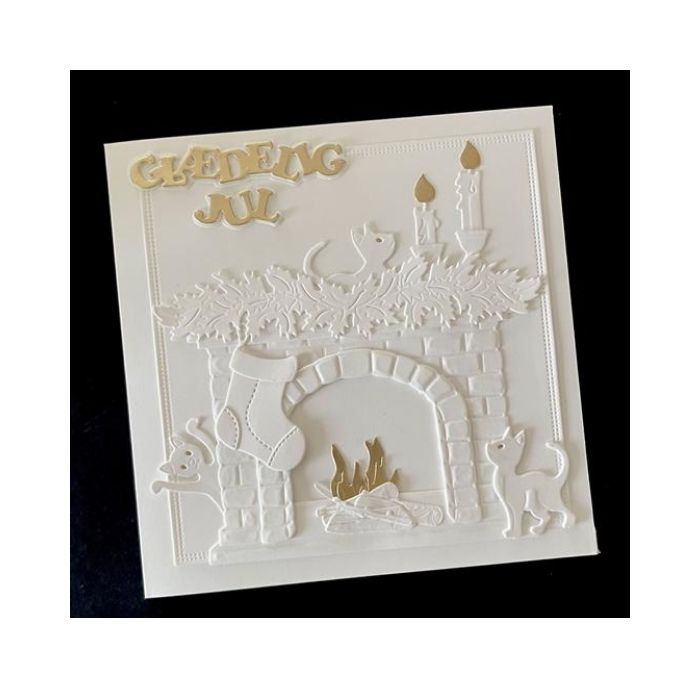 By Lene dies "God Jul / Glædelig Jul" BLD1890