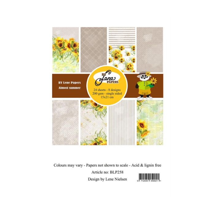 By Lene Paperpad 10x21 "Almost summer" BLP258