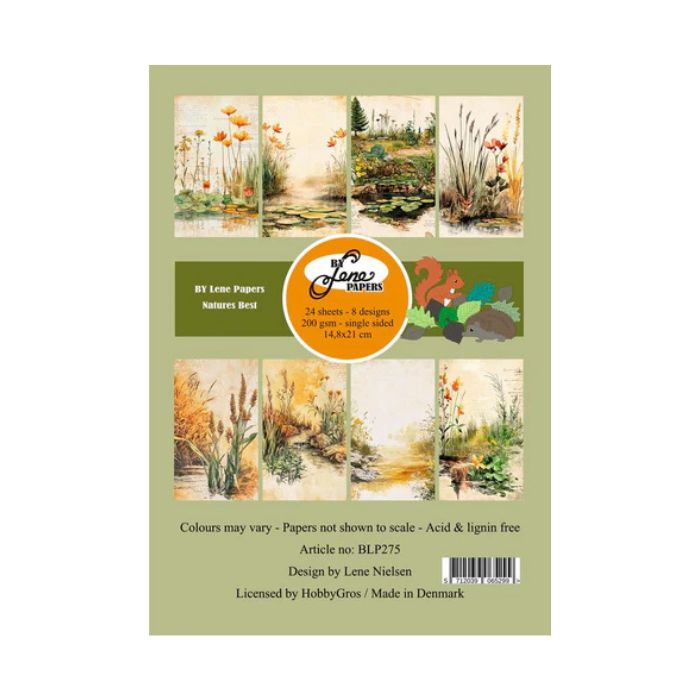 By Lene Paperpad 14,85x21cm "Natures Best" BLP275