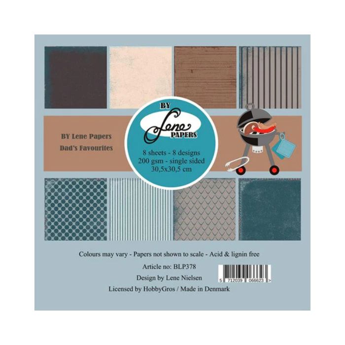 By Lene Paperpad 30x30 "Dad’s Favourites" BLP378