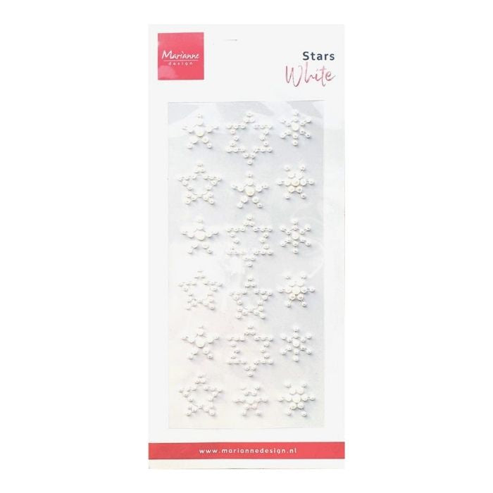 Marianne Design Pearls "Stars - Pearls white" CA3215