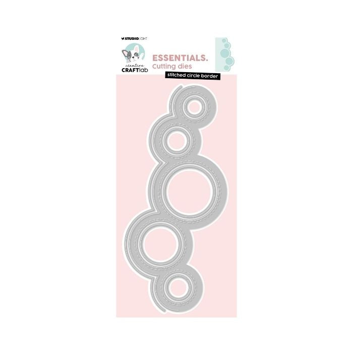 Studio Light Dies "Stitched circle border" CCL-ES-CD982