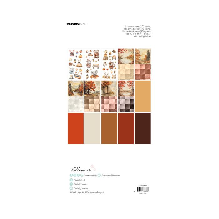 Studio Light Card making pad "Harvest festival" CCL-ES-CMP47