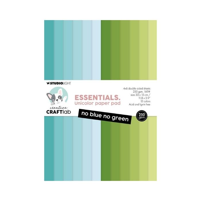 Studio Light Paper Pad "No blue no green"