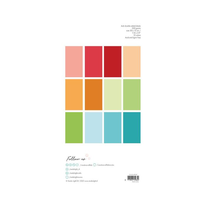 Studio Light Paper Pad "Rainbow"