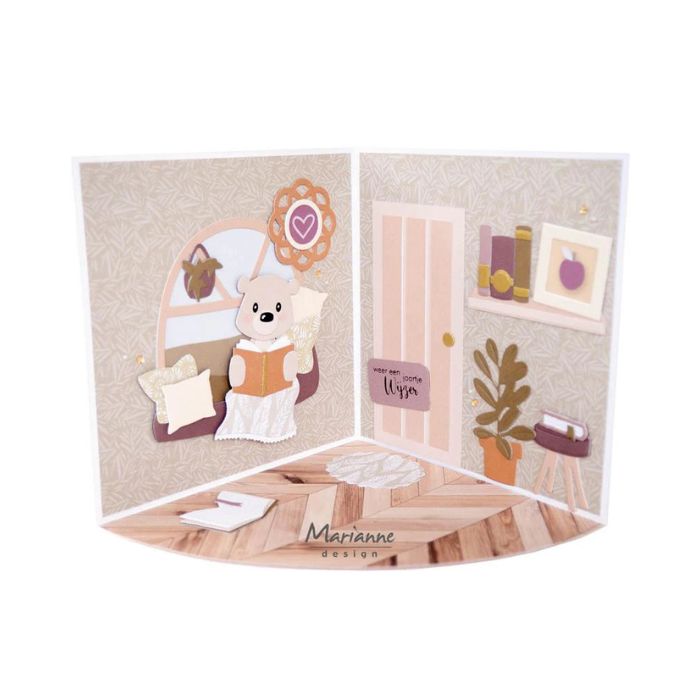 Marianne Design dies "Reading nook by Marleen" COL1565