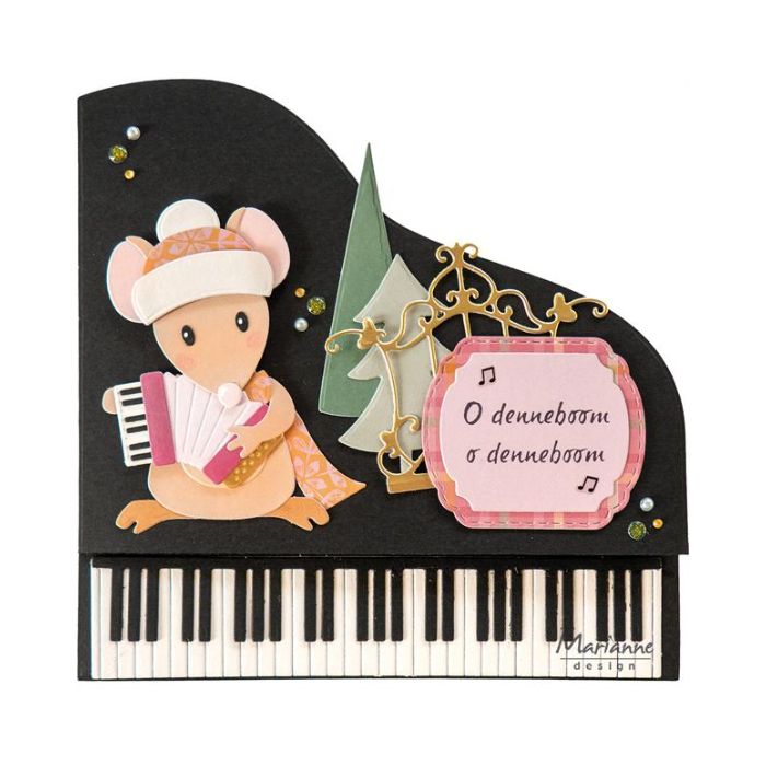 Marianne Design dies "Music instruments by Marleen" COL1595