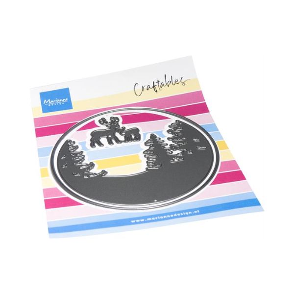 Marianne Design Dies "Silhouette - Winter scenery" CR1675