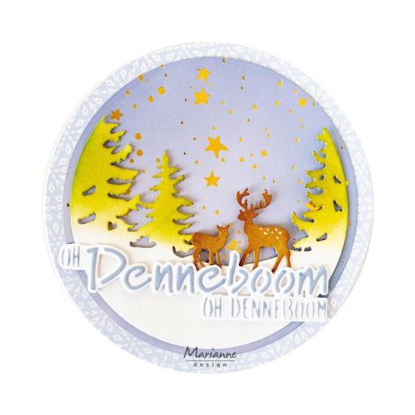 Marianne Design Dies "Silhouette - Winter scenery" CR1675
