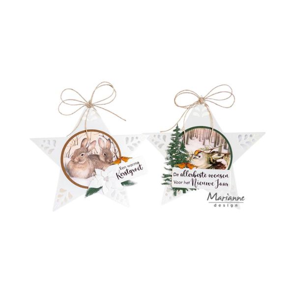 Marianne Design Dies "Folded Star" CR1676