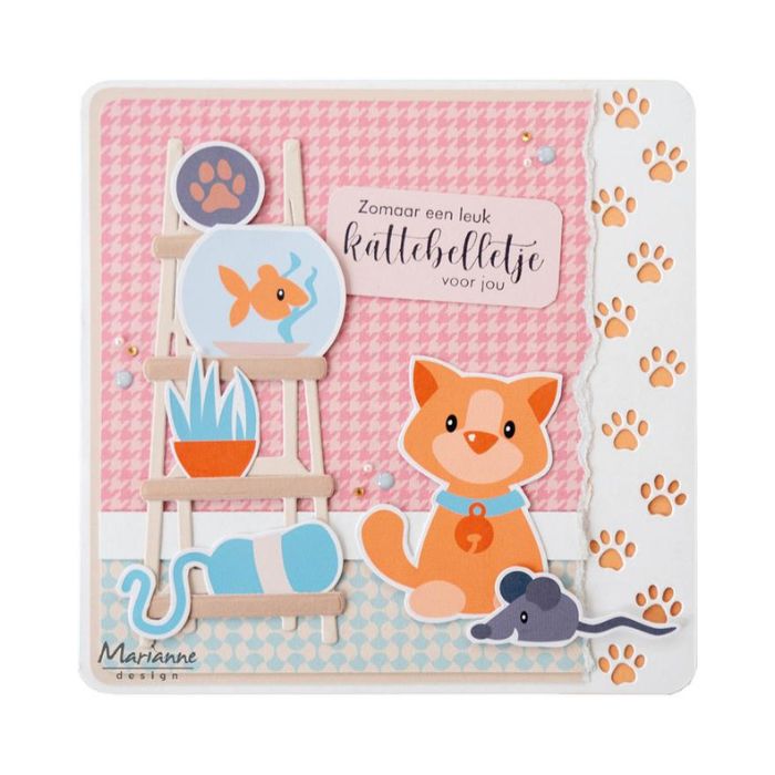 Marianne Design Dies "Paw trail" CR1687
