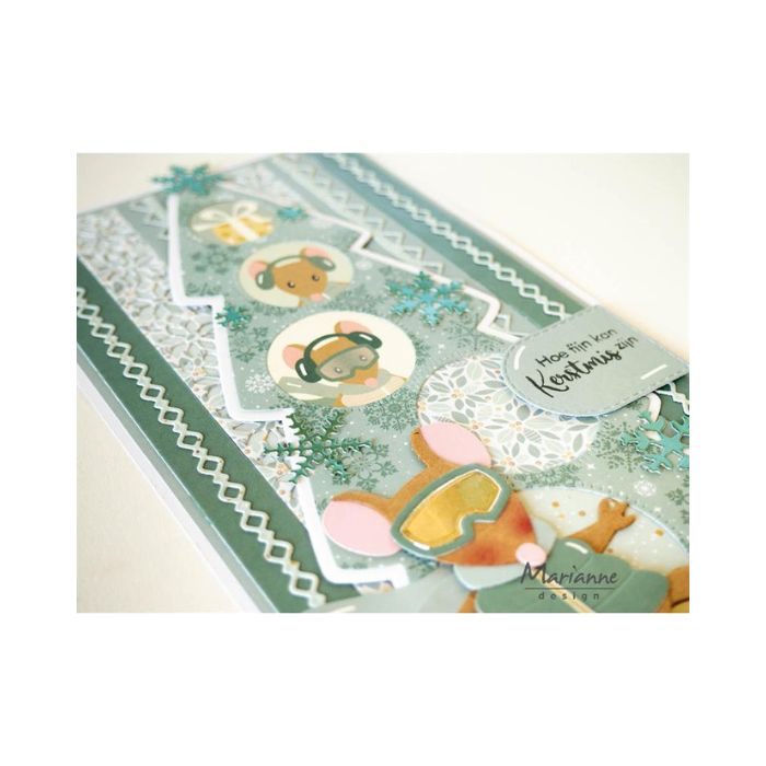 Marianne Design Dies "Punch die XL Ice crystals" CR1700