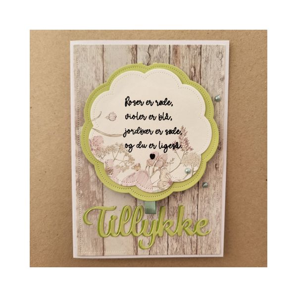 Danske Streger Clearstamp "Forår" DSD005