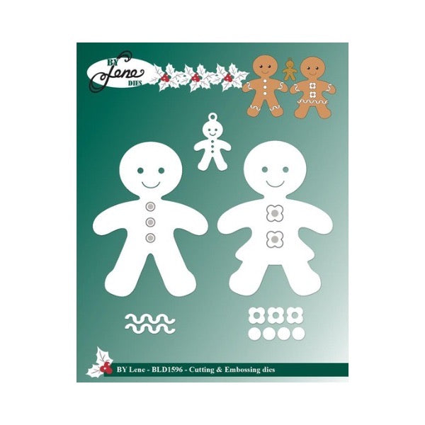 By Lene Dies "Gingerbread Figures" BLD1596