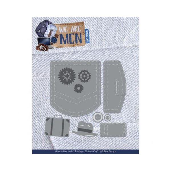 Amy Design Dies "Men Trousers"