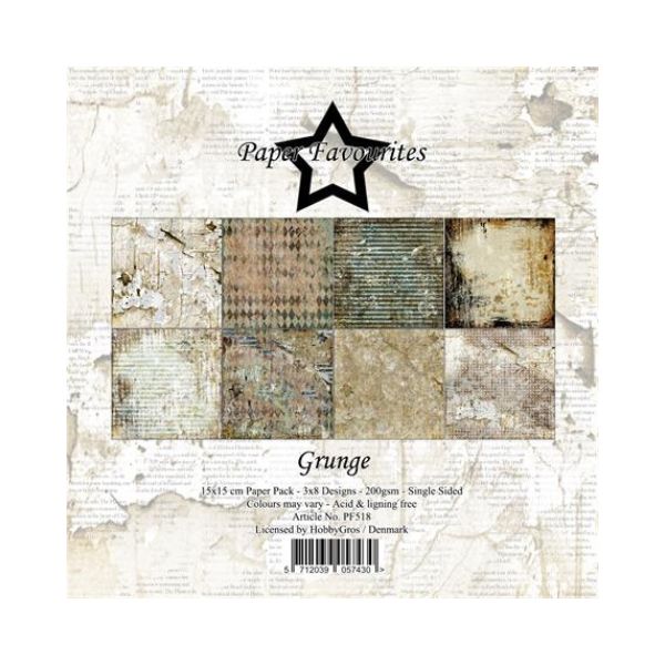 Paper Favourites Paper Pack "Grunge" PF518