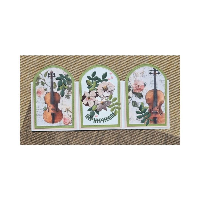 By Lene Paperpad 14,85x21cm "Colours of Music" BLP264