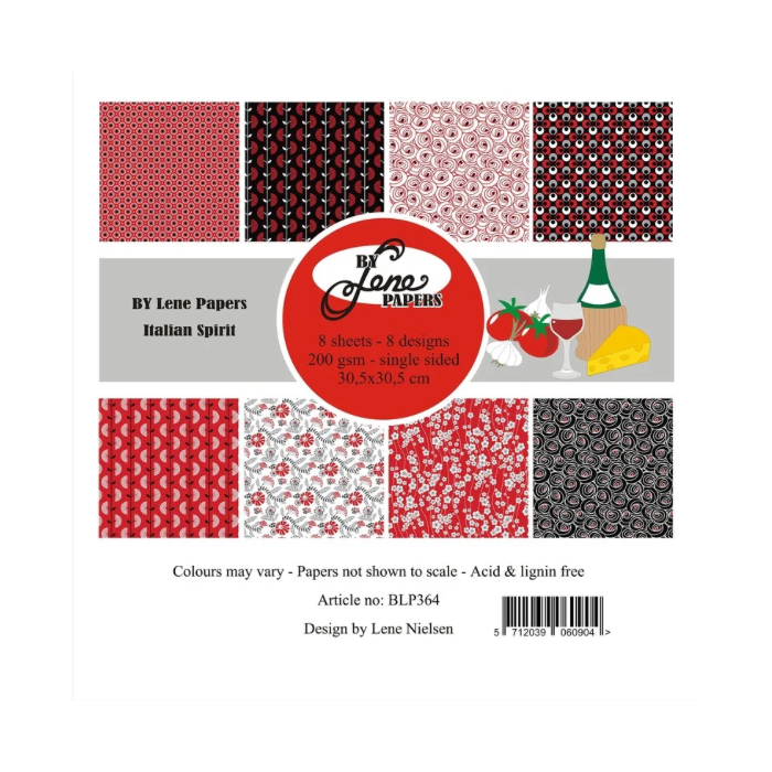 By Lene Paperpad 30x30 "Italian Spirit" BLP364