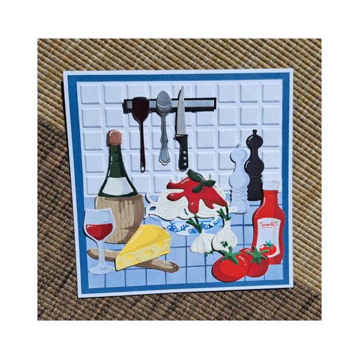 By Lene Dies "Wine and Cheese" BLD1761