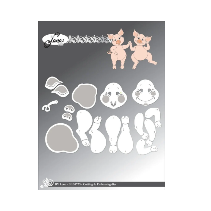By Lene Dies "Happy Pigs" BLD1755