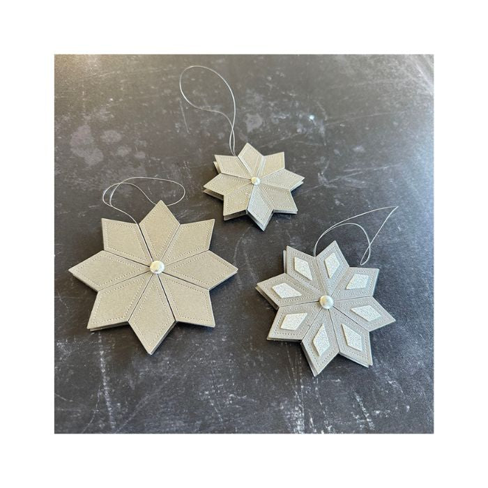 Simple and Basic die "3D star - Flat" SBD481