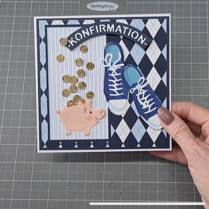 By Lene Paperpad 15x15 "Masculin Vibes" BLP059