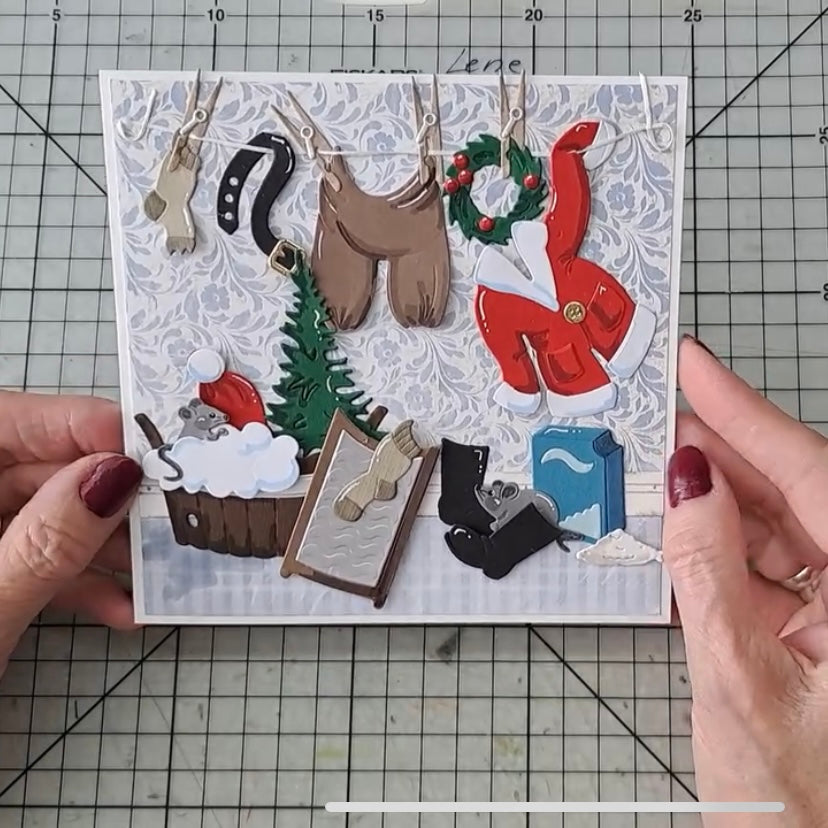 By Lene Dies "Santa's Laundry" BLD1690