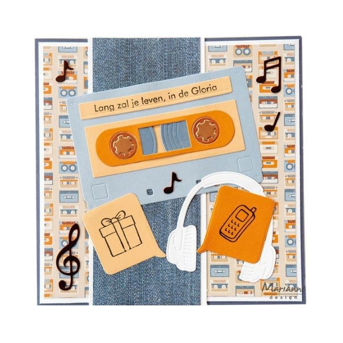 Marianne Design Dies "Punch die XL - Music" CR1694