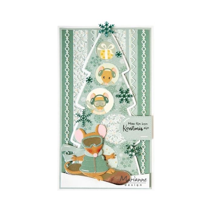 Marianne Design dies "Lay out Christmas tree" LR0918
