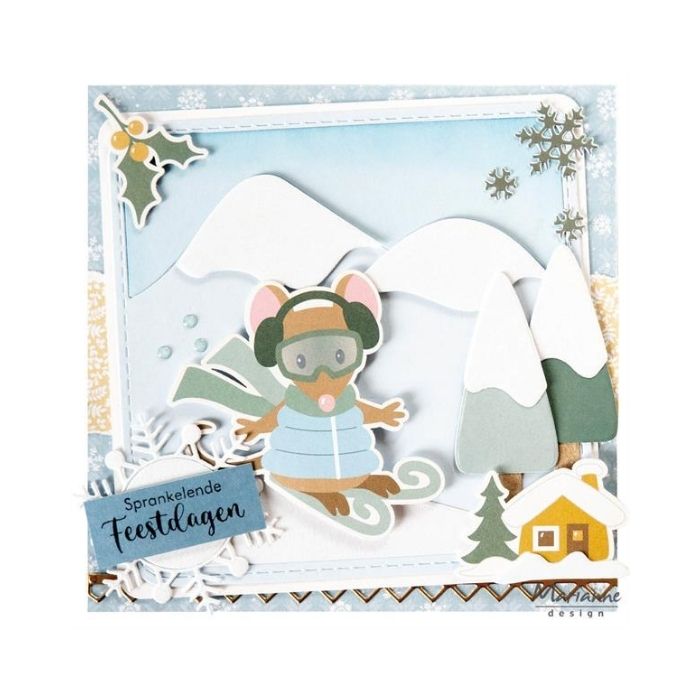 Marianne Design dies "Mountain scenery" LR0919