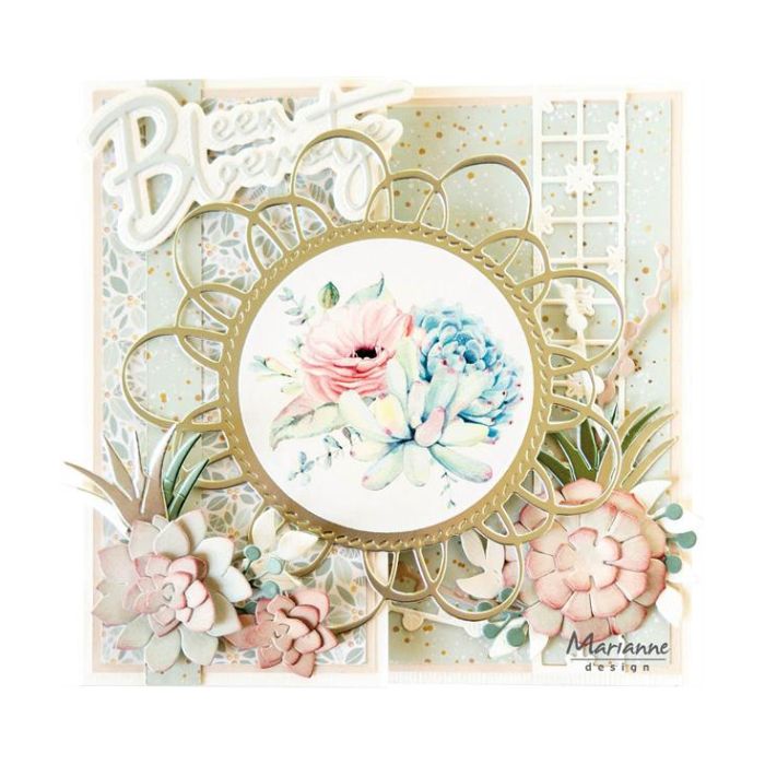 Marianne Design dies "Succulent set" LR0923