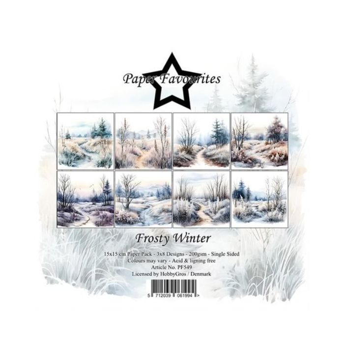 Paper Favourites Paper Pack "Frosty Winter" PF549