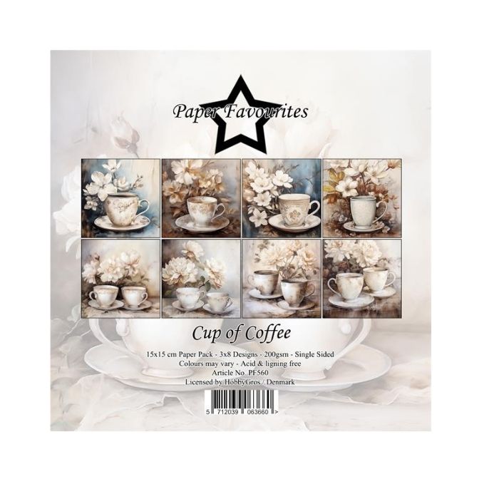 Paper Favourites Paper Pack "Cup of Coffee" PF560