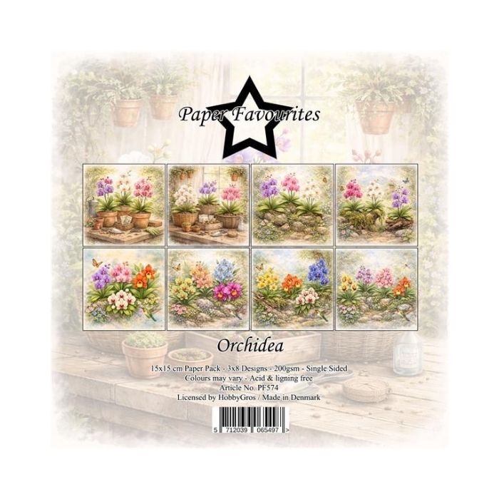 Paper Favourites Paper Pack "Orchidea" PF574