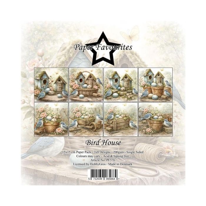 Paper Favourites Paper Pack "Bird House" PF576