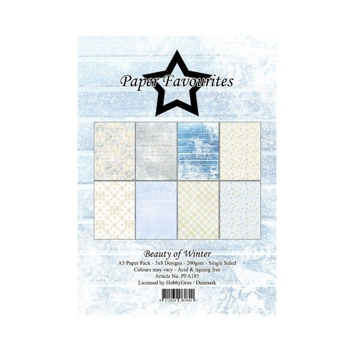 Paper Favourites Paper Pack "Beauty of Winter" PFA185