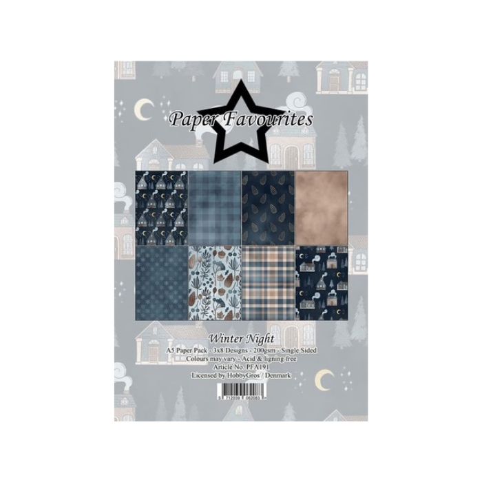 Paper Favourites Paper Pack "Winter Night" PFA191