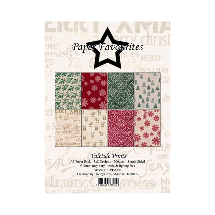 Paper Favourites Paper Pack "Yuletide Prints" PFA244