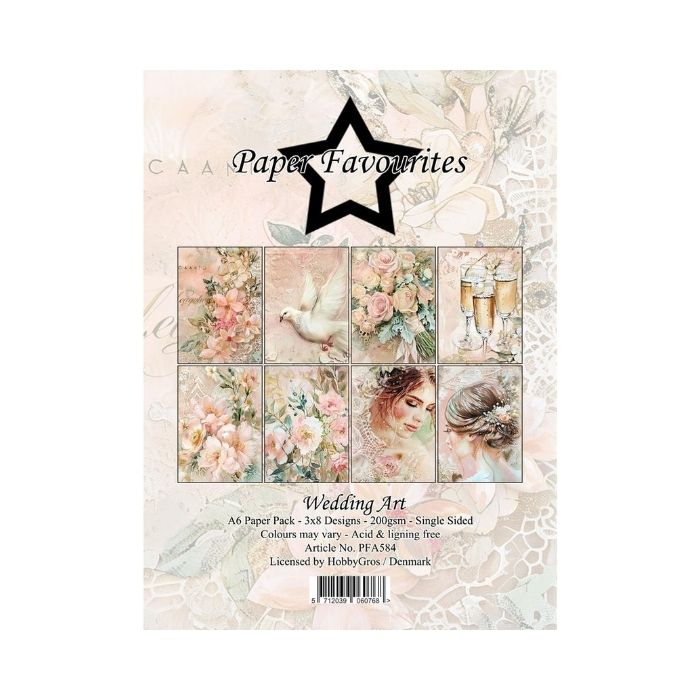 Paper Favourites Paper Pack "Wedding Art" PFA584